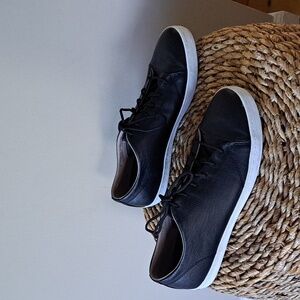 Cole Haan Mens Grand OS Black Leather Athleisure/Casual Low Sneakers S-11.5